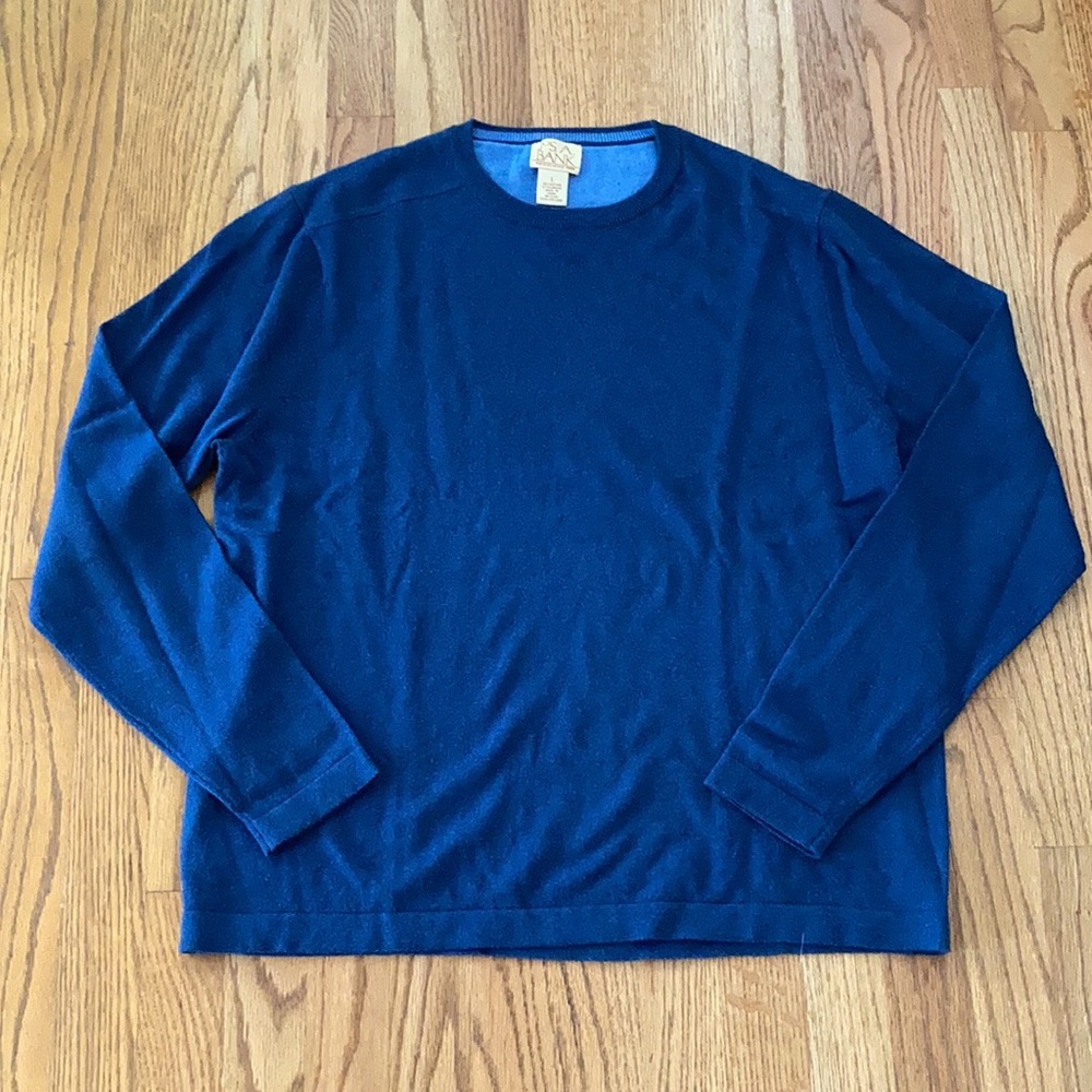 Jos A Bank cotton/cashmere sweater
